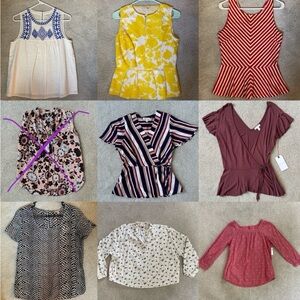 Bundle of 8 Blouses